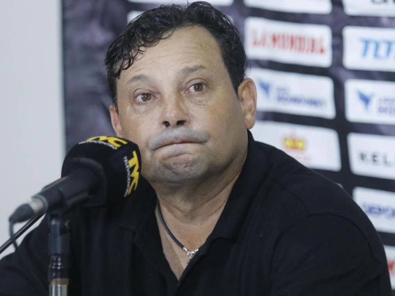 Jeaustin Campos, en conferencia de prensa tras la derrota del Real España ante Olimpia en el inicio de la triangular.