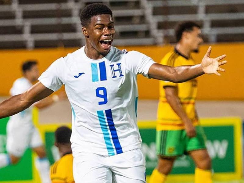 Keyrol marcó su primera diana con la H ante Jamaica.