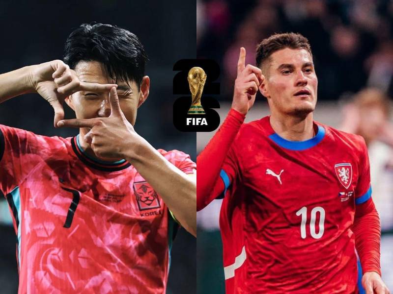 Corea del Sur y la República Checa harán su estreno en el Mundial 2026.