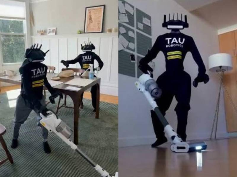 La compañía Tau Robotics ha puesto en marcha los servicios de robots humanoides como Chelsea y Elon, que, por ahora, realiza tareas domésticas como pasar la aspiradora, limpiar las encimeras de la cocina y sacar la basura.