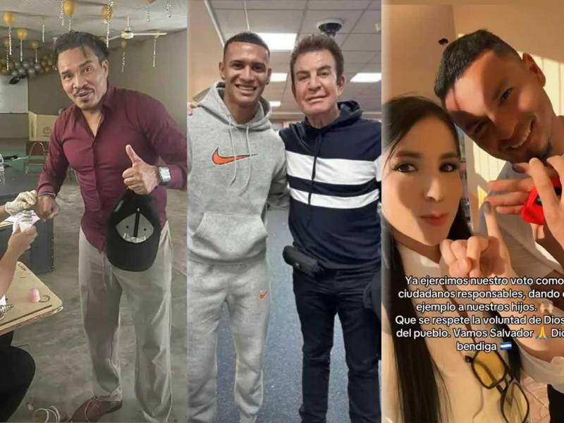 El fútbol no se han mantenido al margen de las Elecciones Generales 2025 de Honduras. Así votaron jugadores y exfutbolistas hondureños.