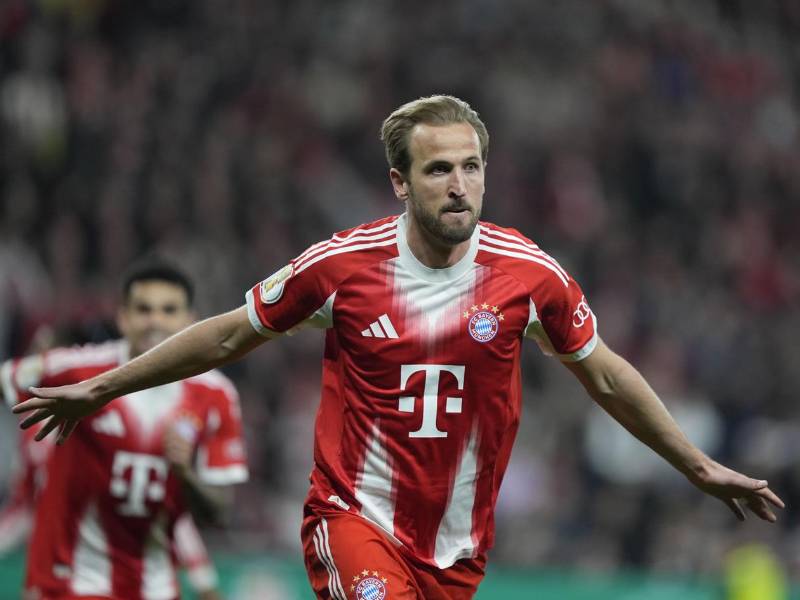 Harry Kane abrió el camino del triunfo y clasificación del Bayern Múnich en la Copa de Alemania.