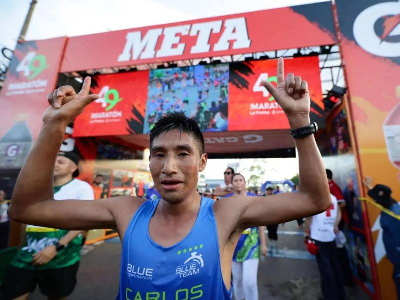 José Carlos González de Guatemala fue el ganador de la Maratón LA PRENSA en el 2025.
