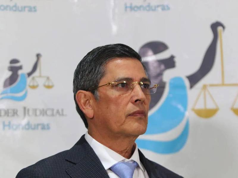 El presidente de la Corte Suprema de Justicia, Wagner Vallecillo, en una fotografía de archivo.