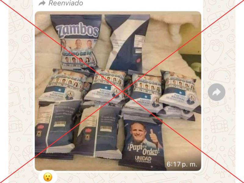 Captura de pantalla a una imagen de WhatsApp hecha el 27 de febrero de 2025.