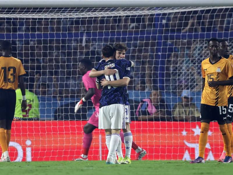 Messi marcó un gol y dio una asistencia en la paliza de 5-0 de Argentina ante Zambia.