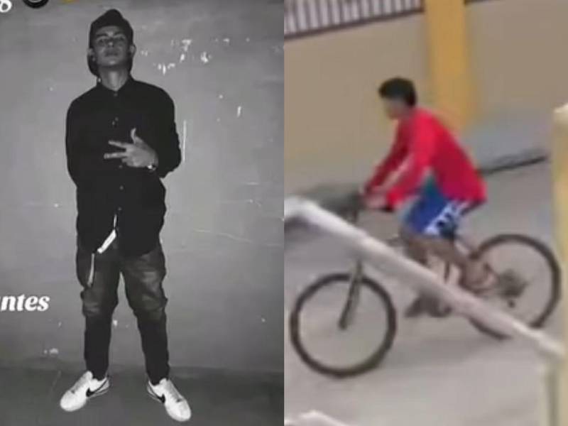 Fotos en vida de Marlon Alejandro ​​Arias Reyes, quien fue hallado embolsado en la calle que conduce a la colonia El Limonar en San Pedro Sula.