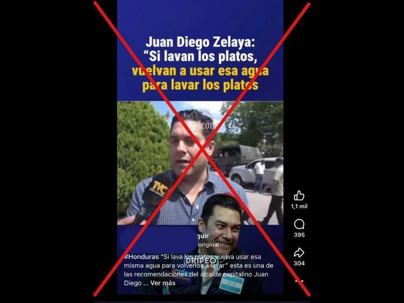 Captura de pantalla a una publicación de Facebook hecha el 4 de abril de 2026.