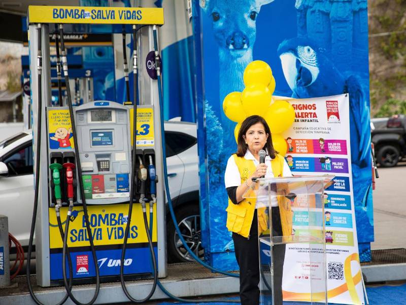 Nubia de Zúniga, presidenta de la Fundación Hondureña para el Niño con Cáncer, destacó el impacto positivo que se logra cuando se unen el sector privado y la sociedad.