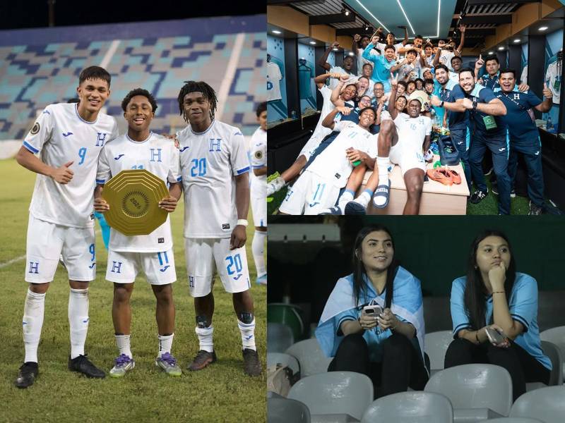 Honduras celebra clasificación al Mundial Sub-17: buen gesto y bellas chicas