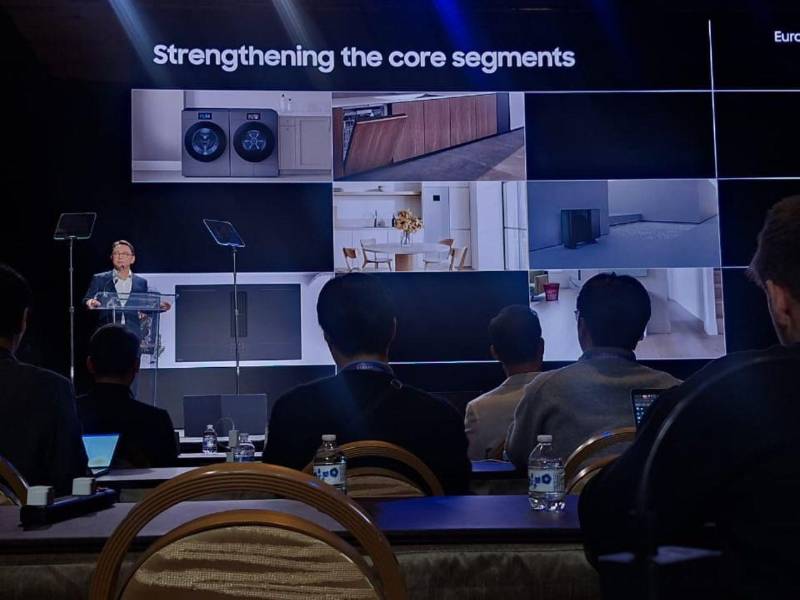 Cheolgi Kim, director de Digital Apliances Bussiness habla del nuevo concepto de electrodomésticos con IA.