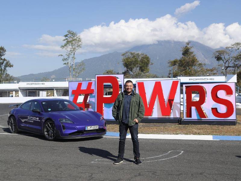 Mario García, presentador y creador de contenido de Martes de Motores, sección automotriz de La Prensa y El Heraldo, estuvo presente en el evento.
