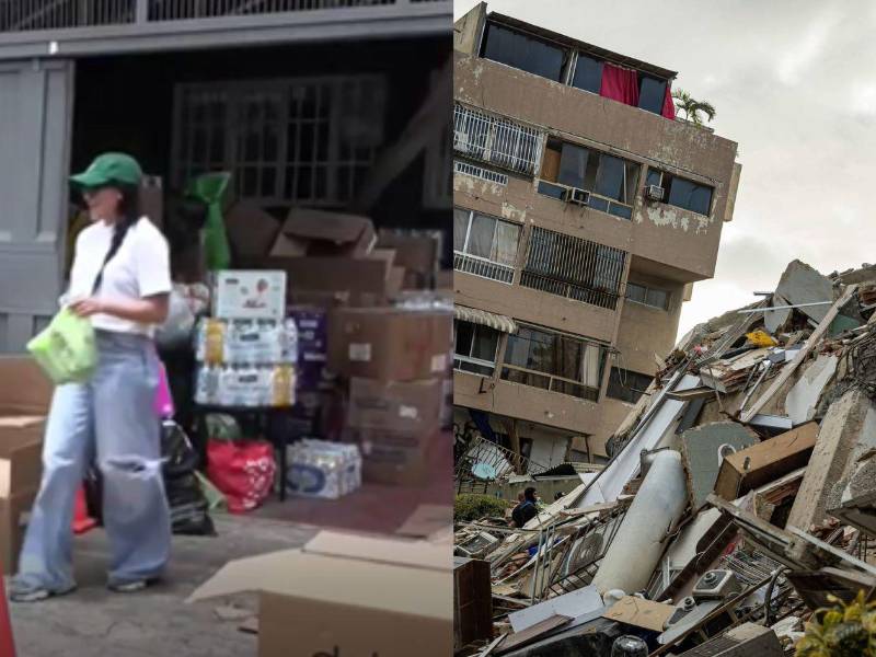 Comunidad venezolana en Honduras recolecta insumos tras terremotos en su país.