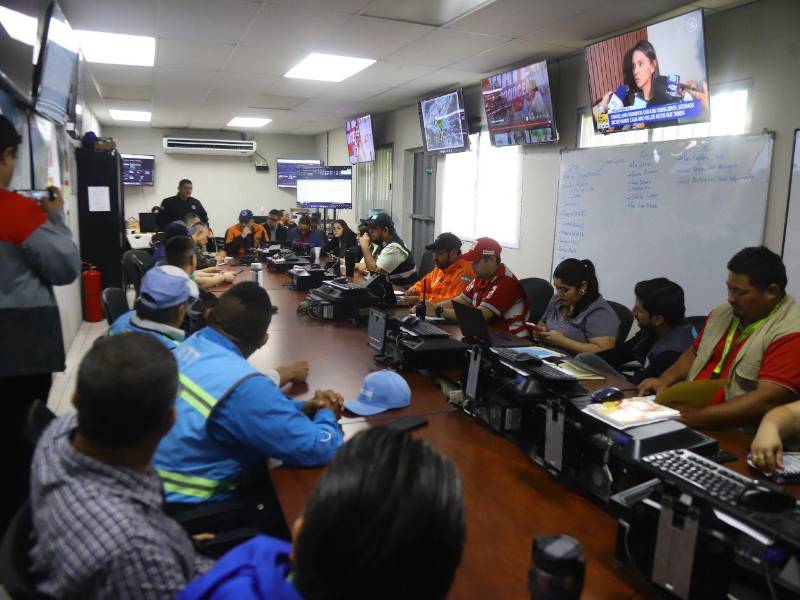 Autoridades del Sistema Nacional de Gestión de Riesgos (Sinager), activaron los planes de emergencia.