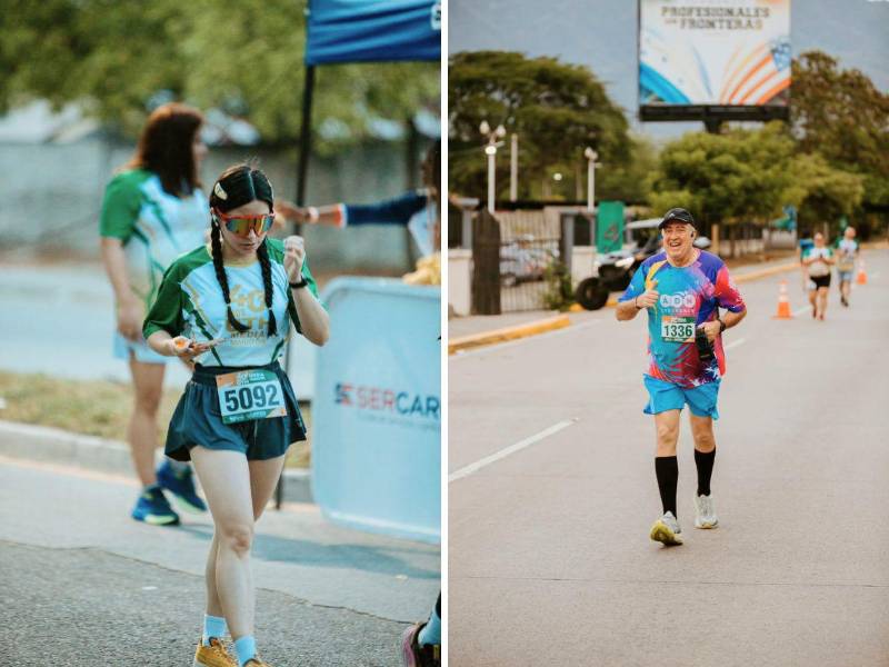Personas de todas las edades participaron en la II Media Maratón UTH 2026.