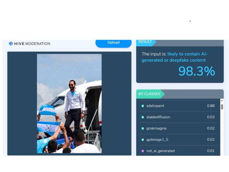 Imagen: Hive Moderation