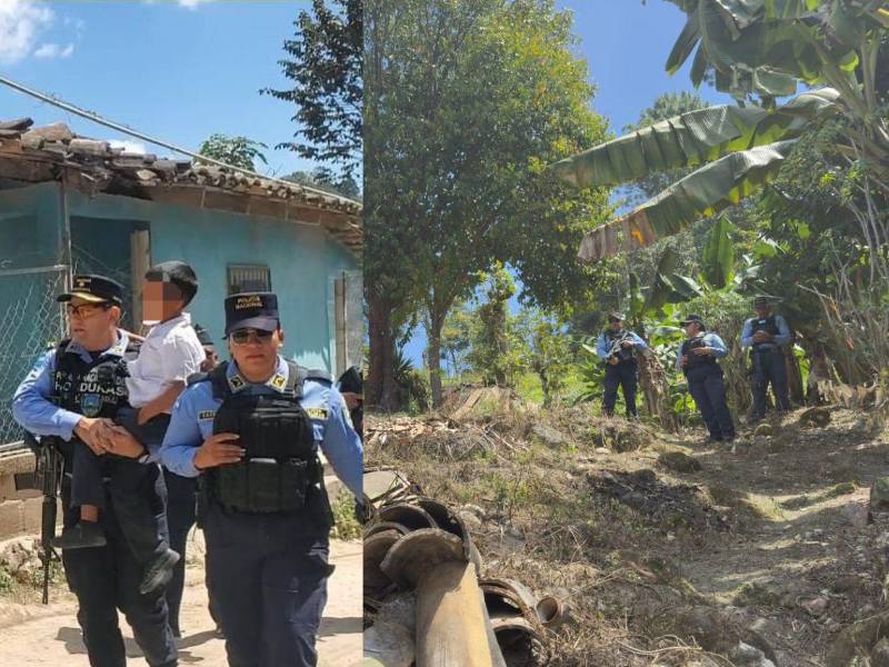 La rápida intervención de la UDEP-13 y la Unidad Nacional Antisecuestro (Unas) permitió localizar a un niño de siete años en menos de seis horas, sin que se efectuara pago de rescate. Dos sospechosos fueron capturados tras una persecución en la zona montañosa de Gracias, Lempira, esta es la historia.
