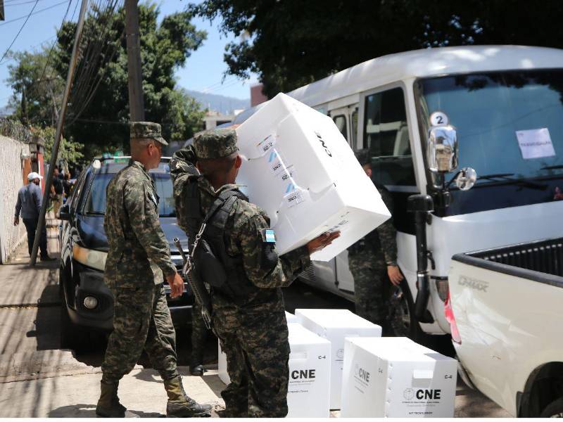 El 20 de noviembre debe iniciar el traslado del material electoral.