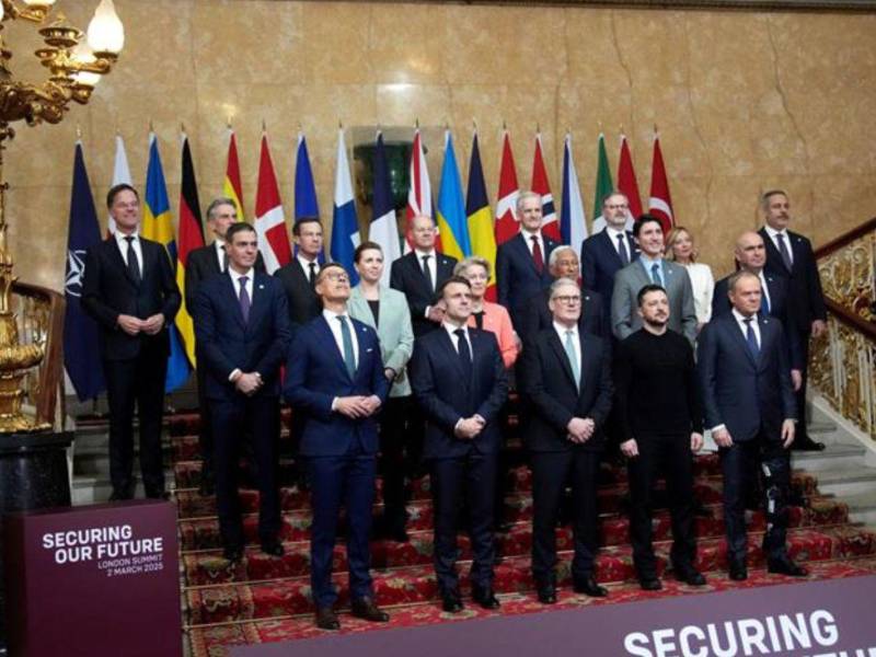 Los líderes europeos se reunieron en Londres para acordar un plan de paz para Ucrania.