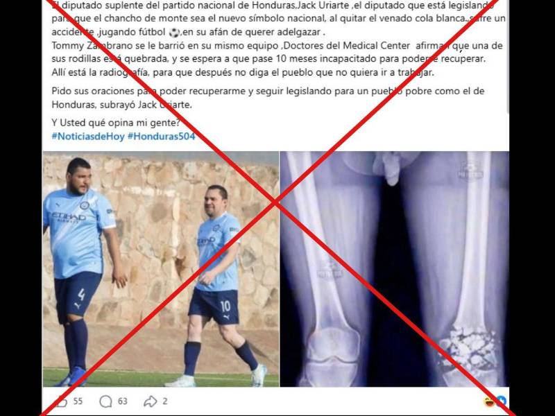 Captura de pantalla a una publicación de Facebook hecha el 5 de mayo de 2026.