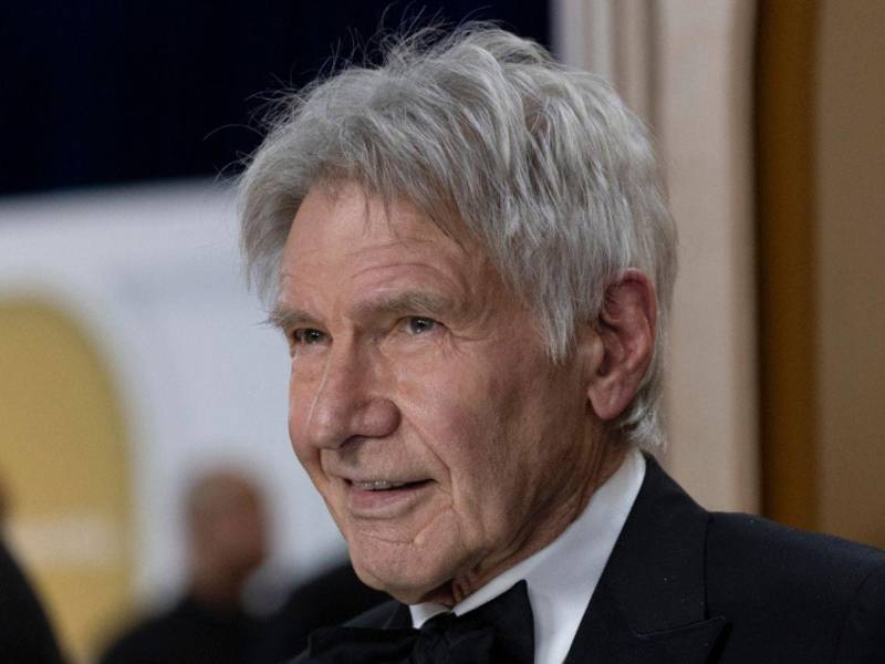Fotografía de archivo donde aparece el actor estadounidense Harrison Ford.
