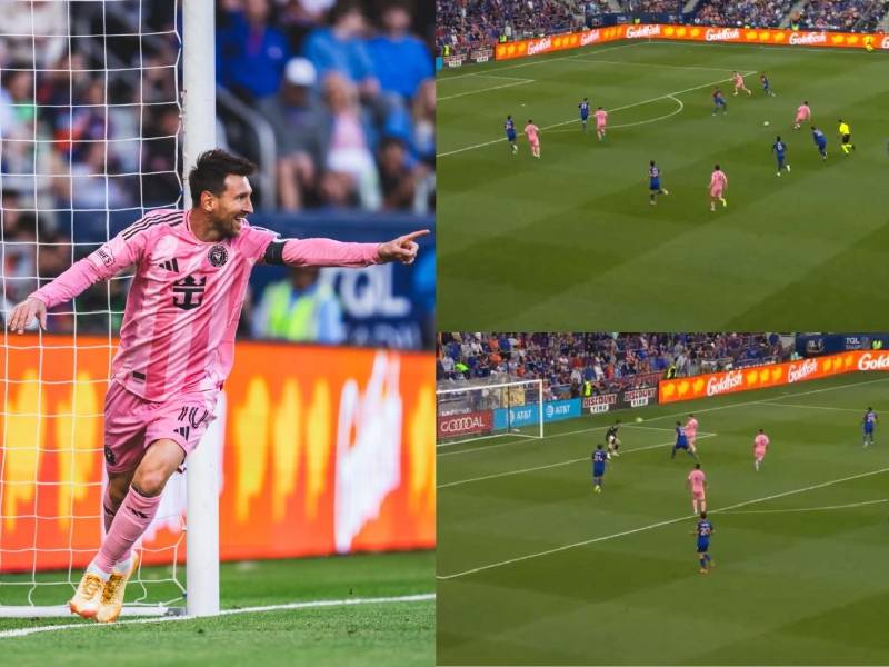 Lionel Messi alcanzó su décimo gol en la actual temporada de la MLS.