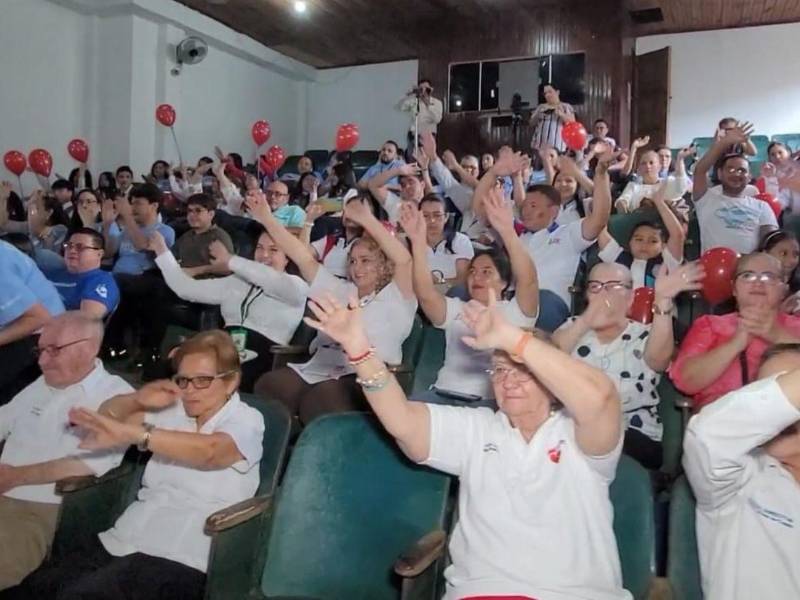 El evento de lanzamiento fue en la Casa de la Cultura de Santa Rosa de Copán.