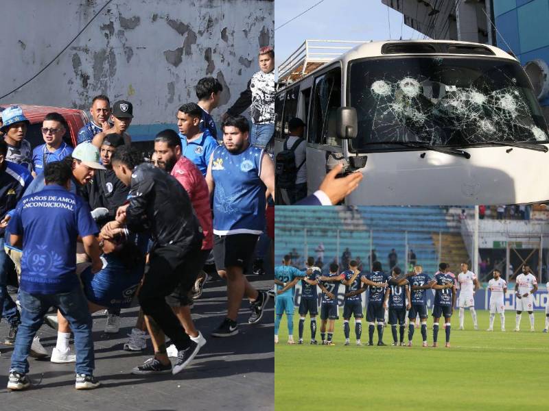 Fuera de casa y sin barras: duro golpe para Motagua y Olimpia tras violencia en el clásico