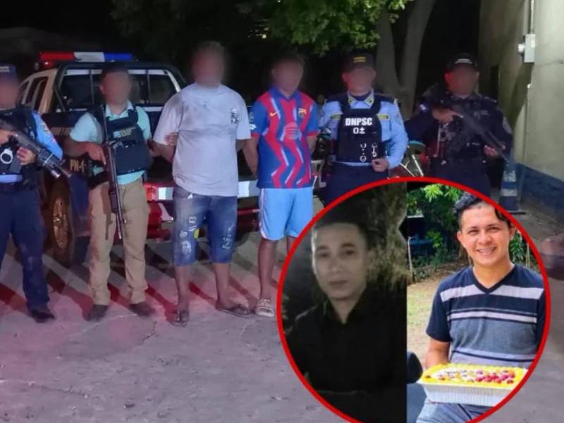 De acuerdo con el informe preliminar, los arrestados tienen 19 y 26 años de edad, y son residentes de Choluteca.