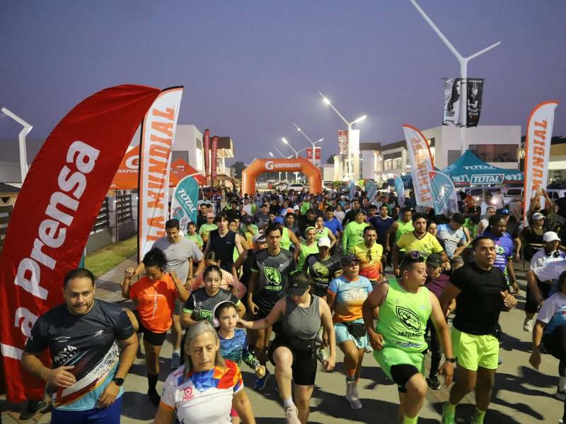 Desde tempranas horas llegaron los corredores para participar en el primer bootcamp en La Ceiba.