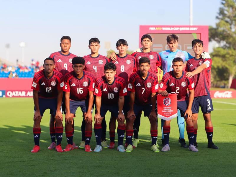 La Selección de Costa Rica sufrió una dura derrota ante Senegal en el Mundial Sub 17.