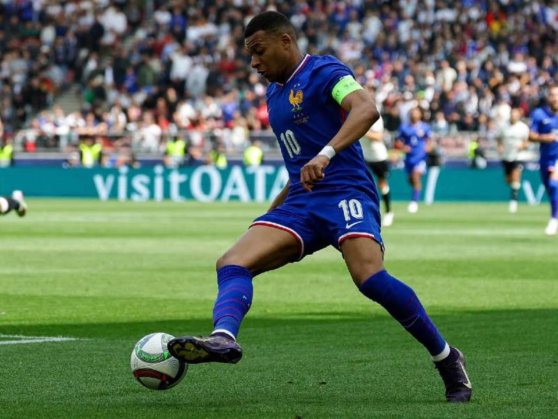 Mbappé fue clave en el triunfo con un gol y una asistencia ante Alemania.