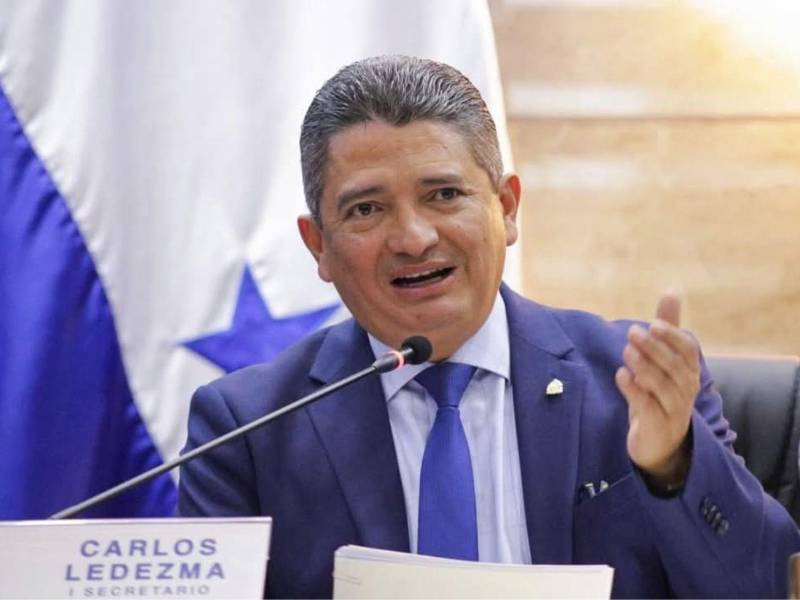 Carlos Ledezma, secretario del Congreso Nacional.