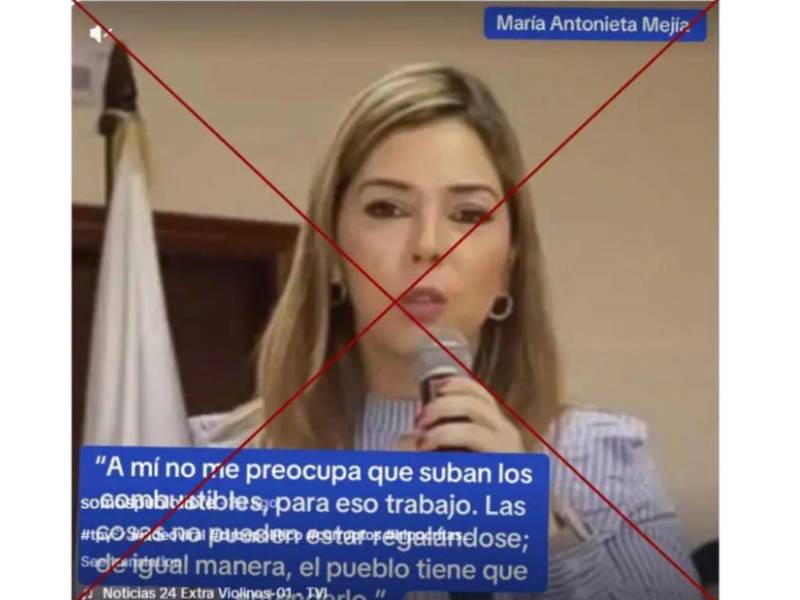 Captura de pantalla a una publicación de TikTok hecha el 7 de abril de 2026.