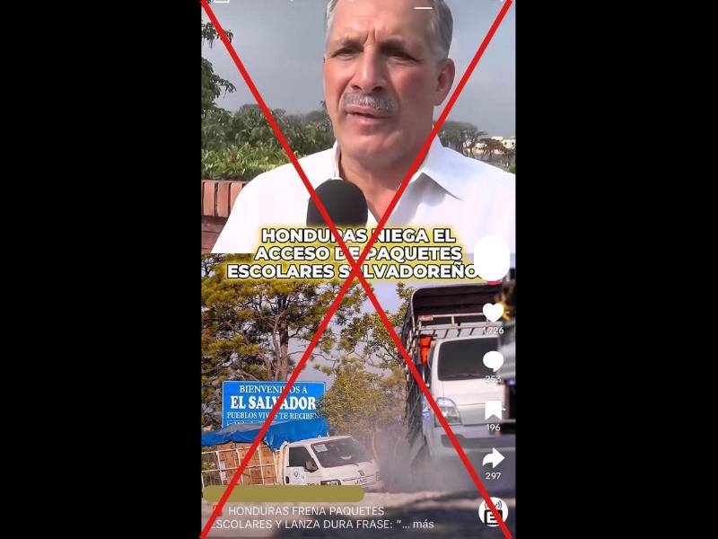 Captura de pantalla a una publicación de TikTok hecha el 20 de mayo de 2026