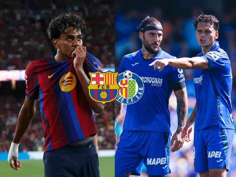 El Barcelona recibe al Getafe en el Camp Nou por la octava jornada de la Liga Española.