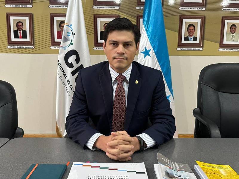 Marlon Ochoa, consejero del Consejo Nacional Electoral.