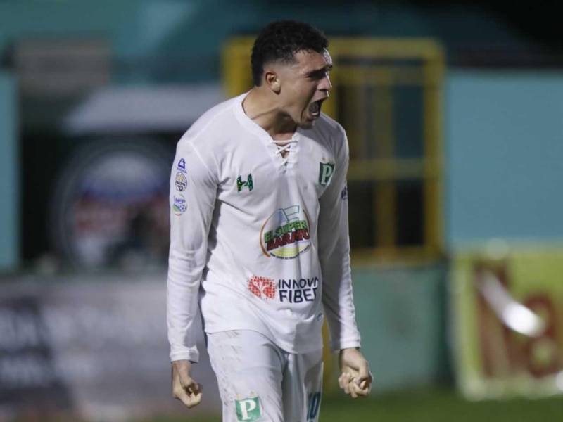 El grito de desahogo de 'Yio' Puerto tras anotar su tercer gol del partido.