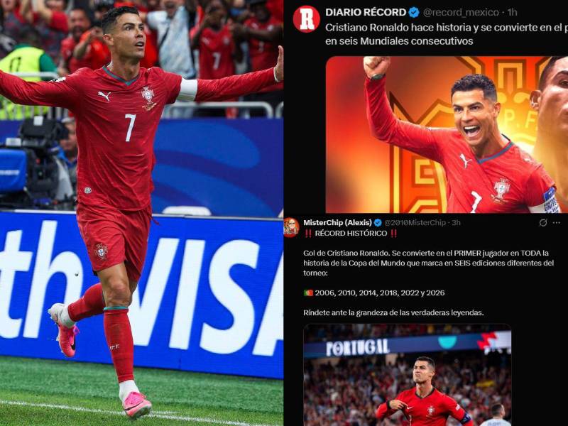 Cristiano Ronaldo ha vuelto a hacer historia con Portugal, convirtiéndose en el primer jugador en la historia de los Mundiales en marcar en seis ediciones diferentes, un logro que ha generado una enorme reacción en la prensa internacional.