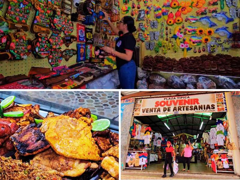 La plaza típica cumple 42 años de ofrecer la mejor gastronomía típica de la ciudad, es una visita obligada para turistas y sampedranos.