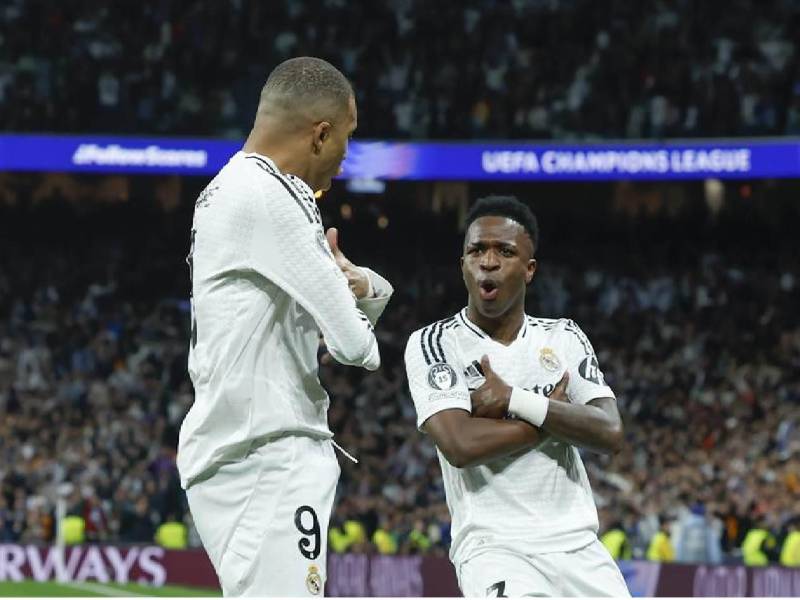 Mbappé tuvo una noche mágica en la Champions League ante el City.