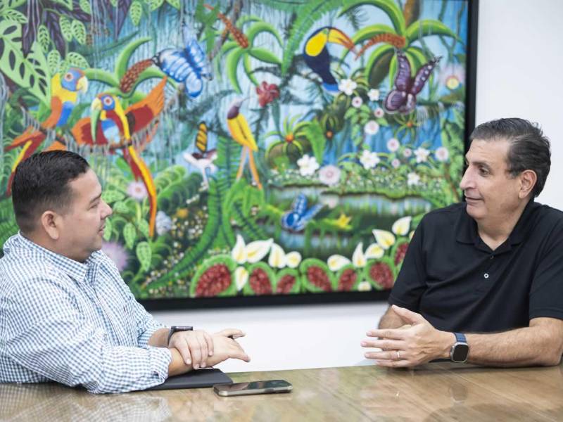 Jorge Salomón charló en la entrevista con Nahúm Aguilar, jefe de Diario Diez.