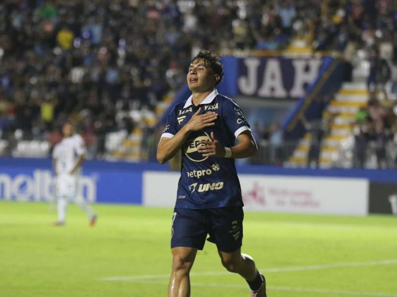 Jaffryn Macías fue figura en el triunfo de Motagua y marcó el 2-0.