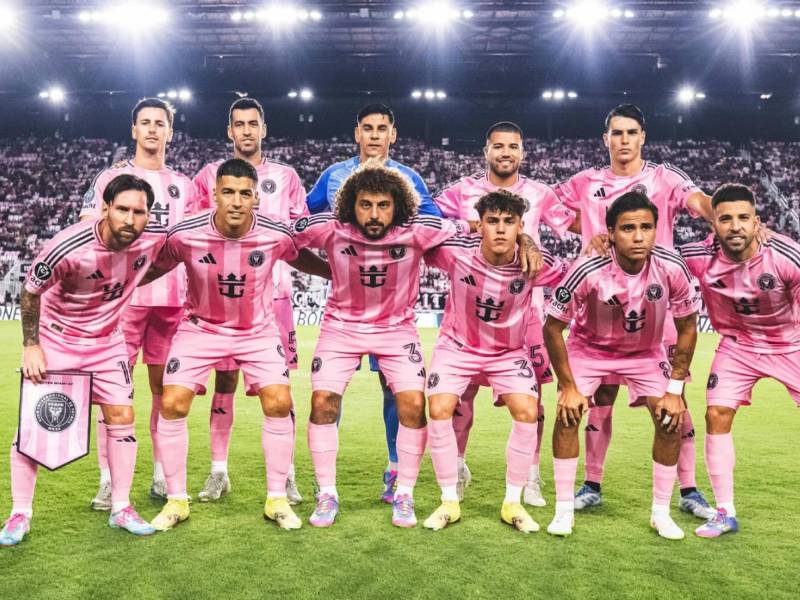 El 11 titular del Inter Miami que enfrentó al Vancouver por la vuelta de semifinales de la Concachampions.