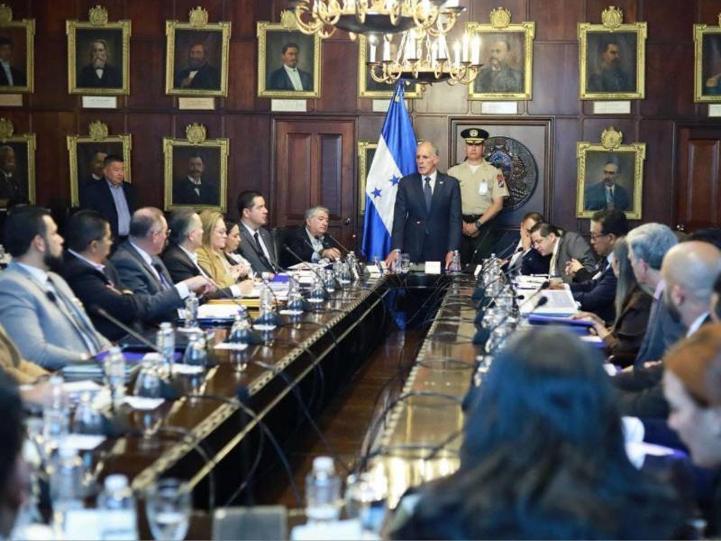 Nasry Asfura encabezó su primer consejo de ministros y definió la Ley de Reactivación y reestructura estatal.