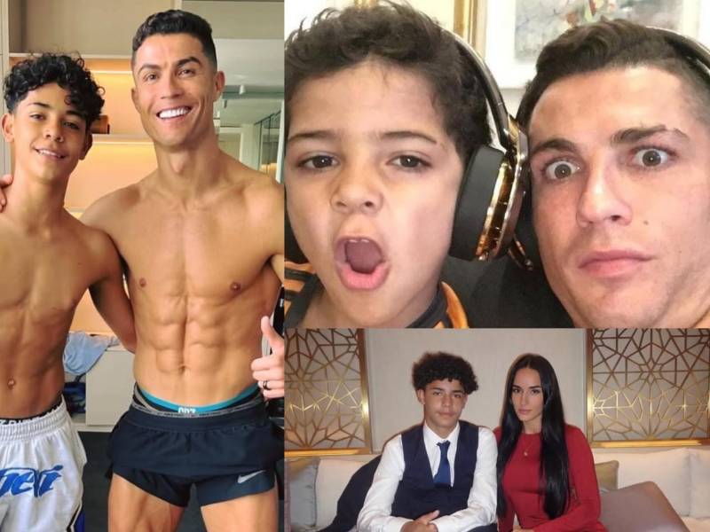 Se conoce la verdad tras viralizarse en las redes sociales fotografías del hijo de Cristiano Ronaldo en donde supuestamente aparece con una chica.