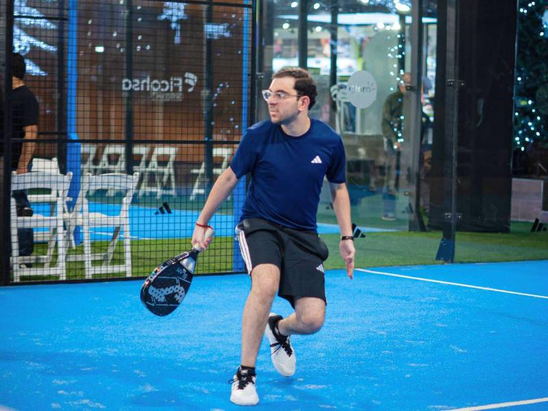 Mario Alejandro Faraj durante el inicio de la Copa Xiaomi.