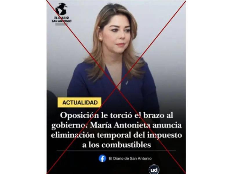 Captura de pantalla a una publicación de Facebook hecha el 6 de abril de 2026