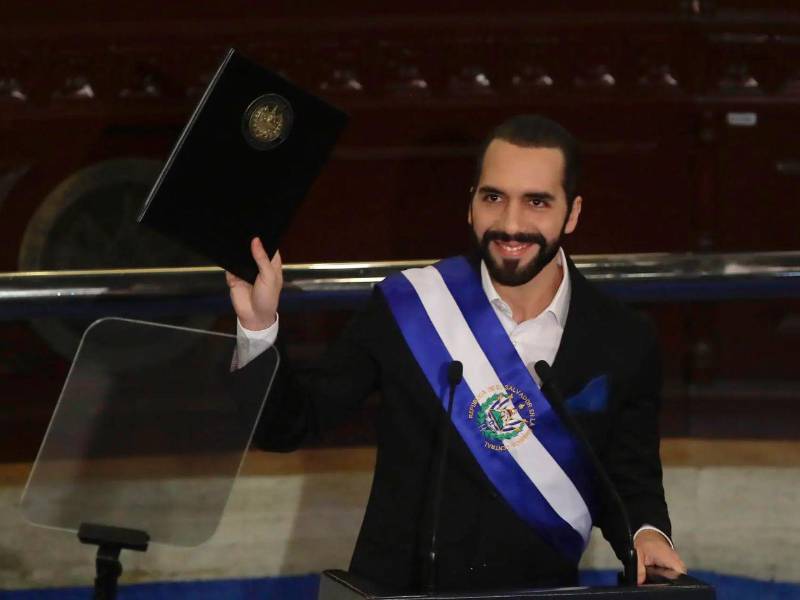 Nayib Bukele, presidente de El Salvador.