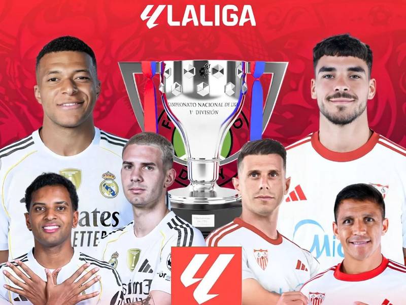 Real Madrid recibe al Sevilla en una prueba para los merengues en la Ligaa Española, en el Bernabéu.